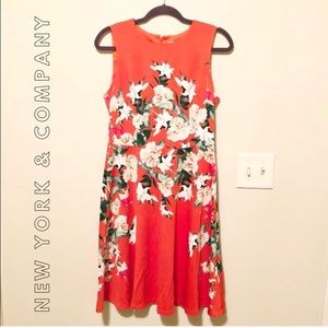 NY&Co: Sleeveless Floral Dress